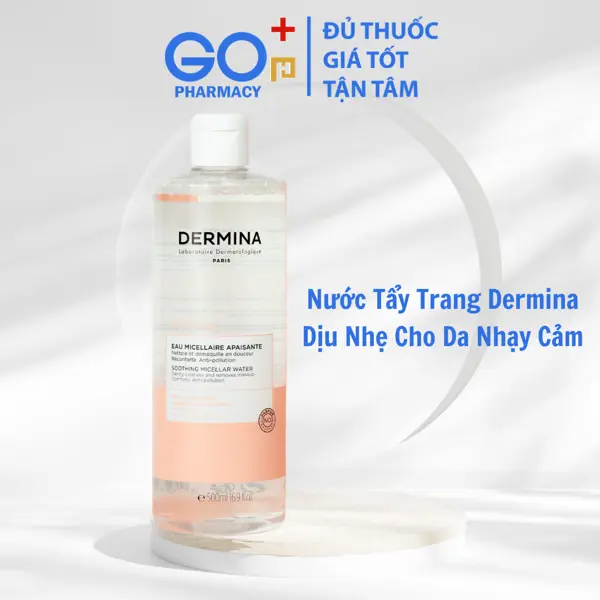 Nước tẩy trang Dermina 500ml